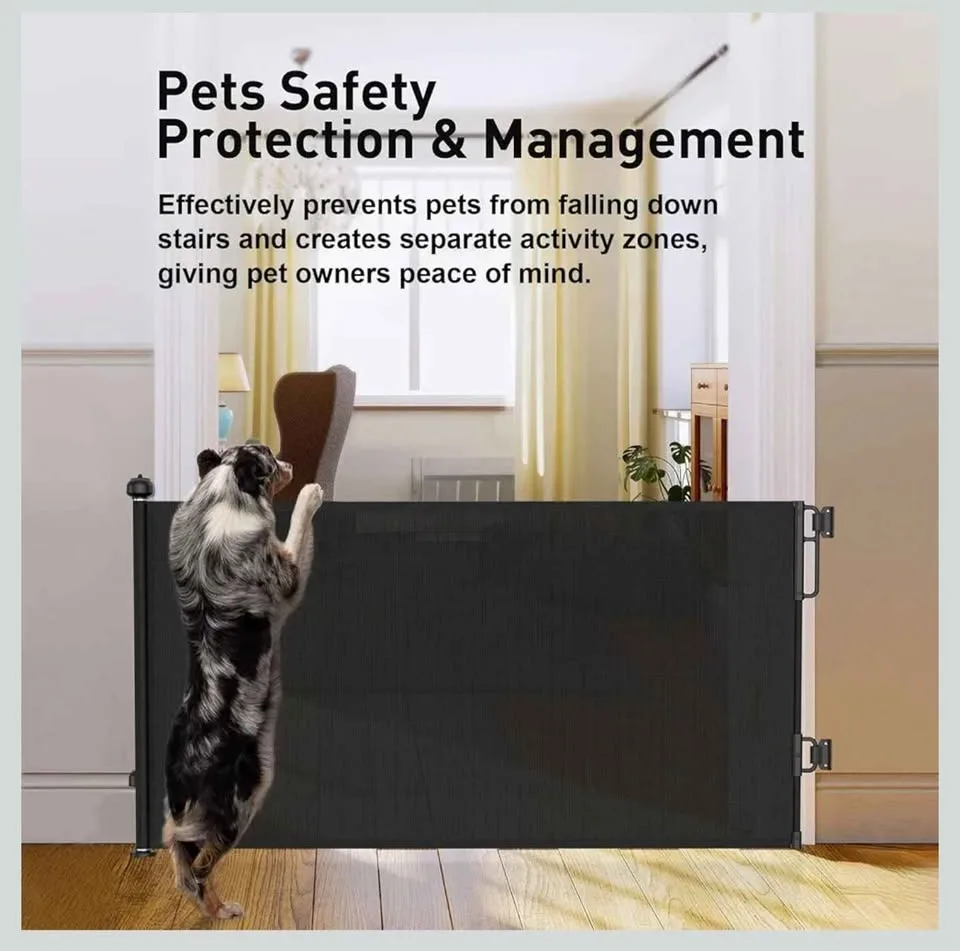 Cumbor Retractable Baby Gate image indicator(7)