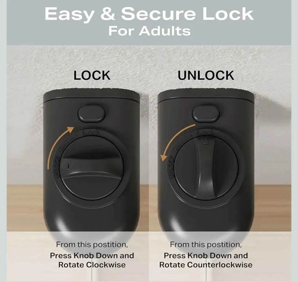 Cumbor Retractable Baby Gate image indicator(8)