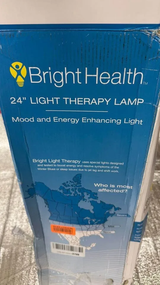 🌞 New Bright Health 24” Light Therapy Lamp — Never Used (10,000 image indicator(5)