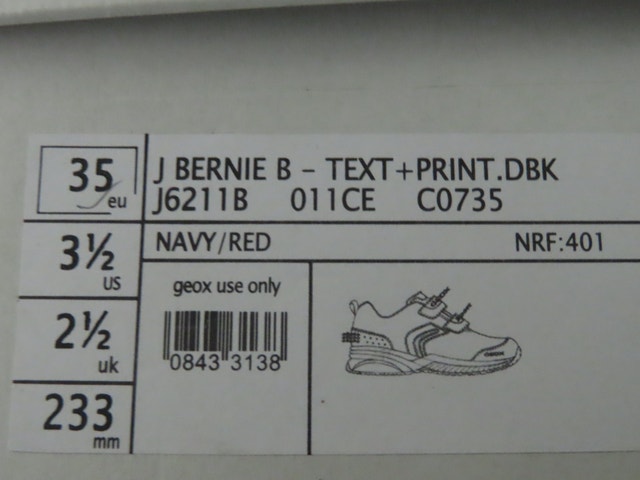 GEOX J Bernie B kids' shoes (US Size 3.5) - photo 4
