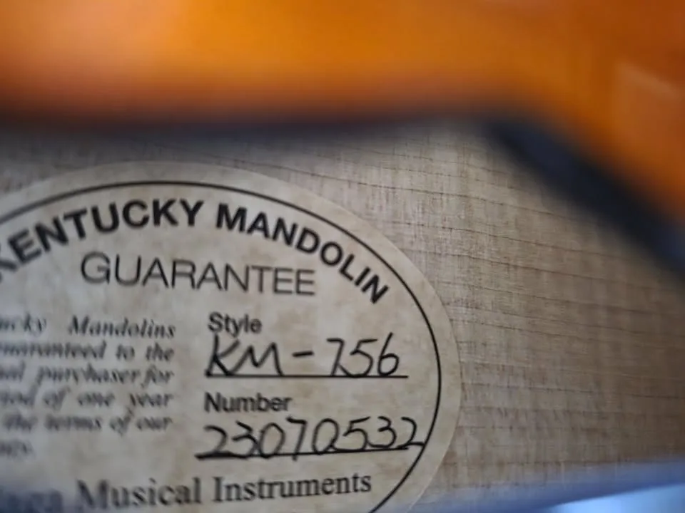 Kentucky KM-756 Mandolin - As New With Extras image indicator(9)