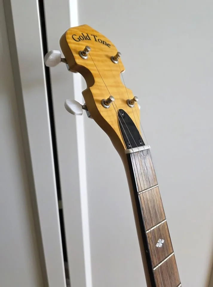 Gold Tone Banjo CC-100R Cripple Creek w/ Hard Case image indicator(7)