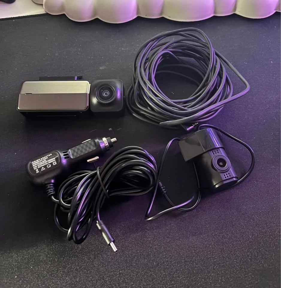 Dash Cam Front and Rear Camera - WiFi GPS, 4K/2.5K image indicator(5)