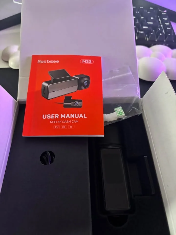 Dash Cam Front and Rear Camera - WiFi GPS, 4K/2.5K image indicator(6)