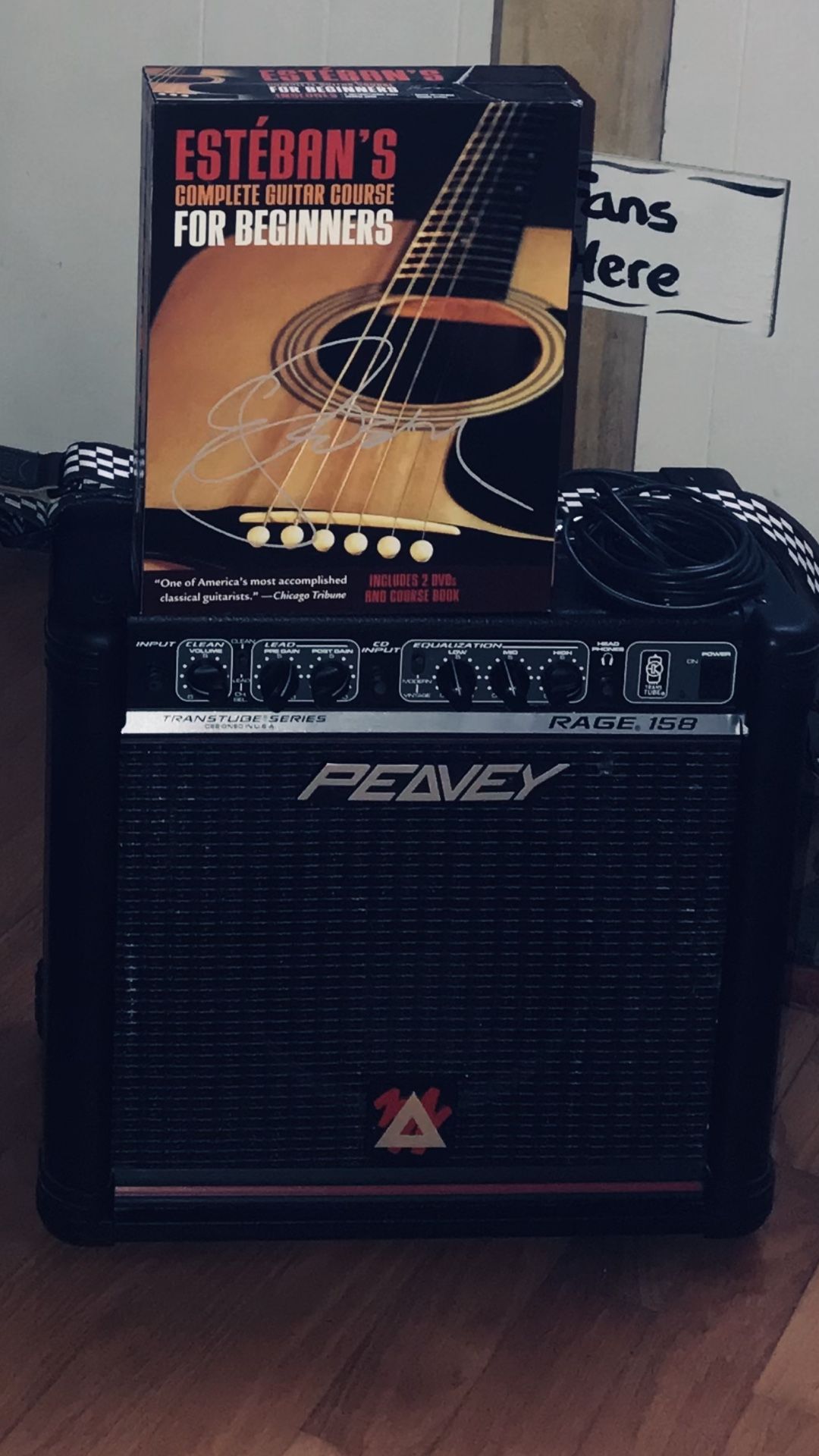 Peavey Rage158 Amplifier With Esteban’s Guitar DVD’s - photo 2