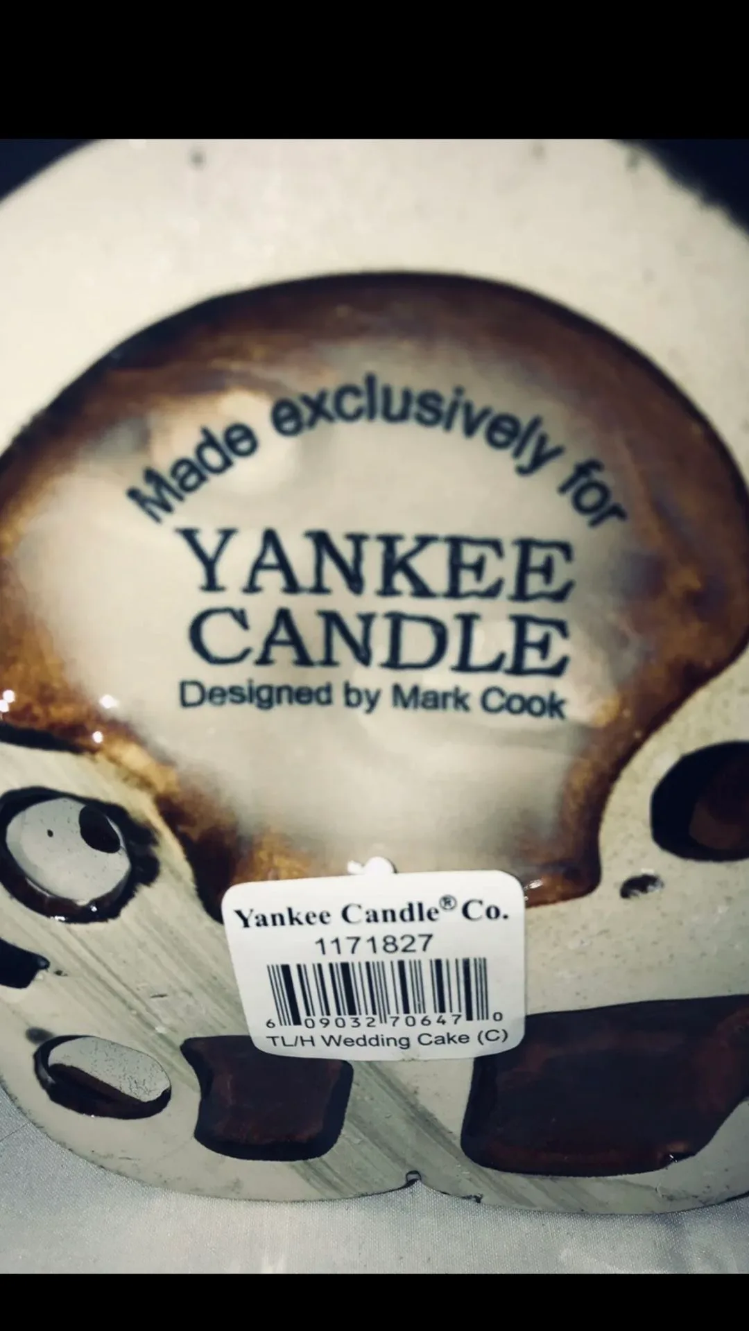 Yankee Candle Boney Bunch. Wedding Cake 2009 image indicator(6)