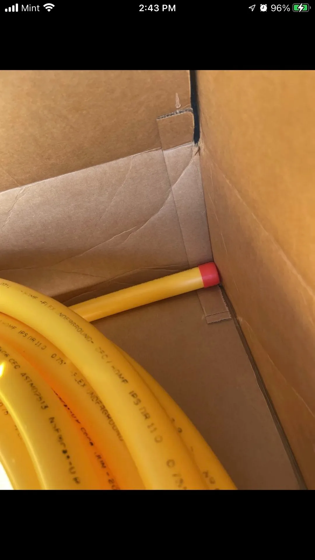 Home-Flex Polyethylene Gas Pipe Kit 3/4” x 100ft image indicator(2)