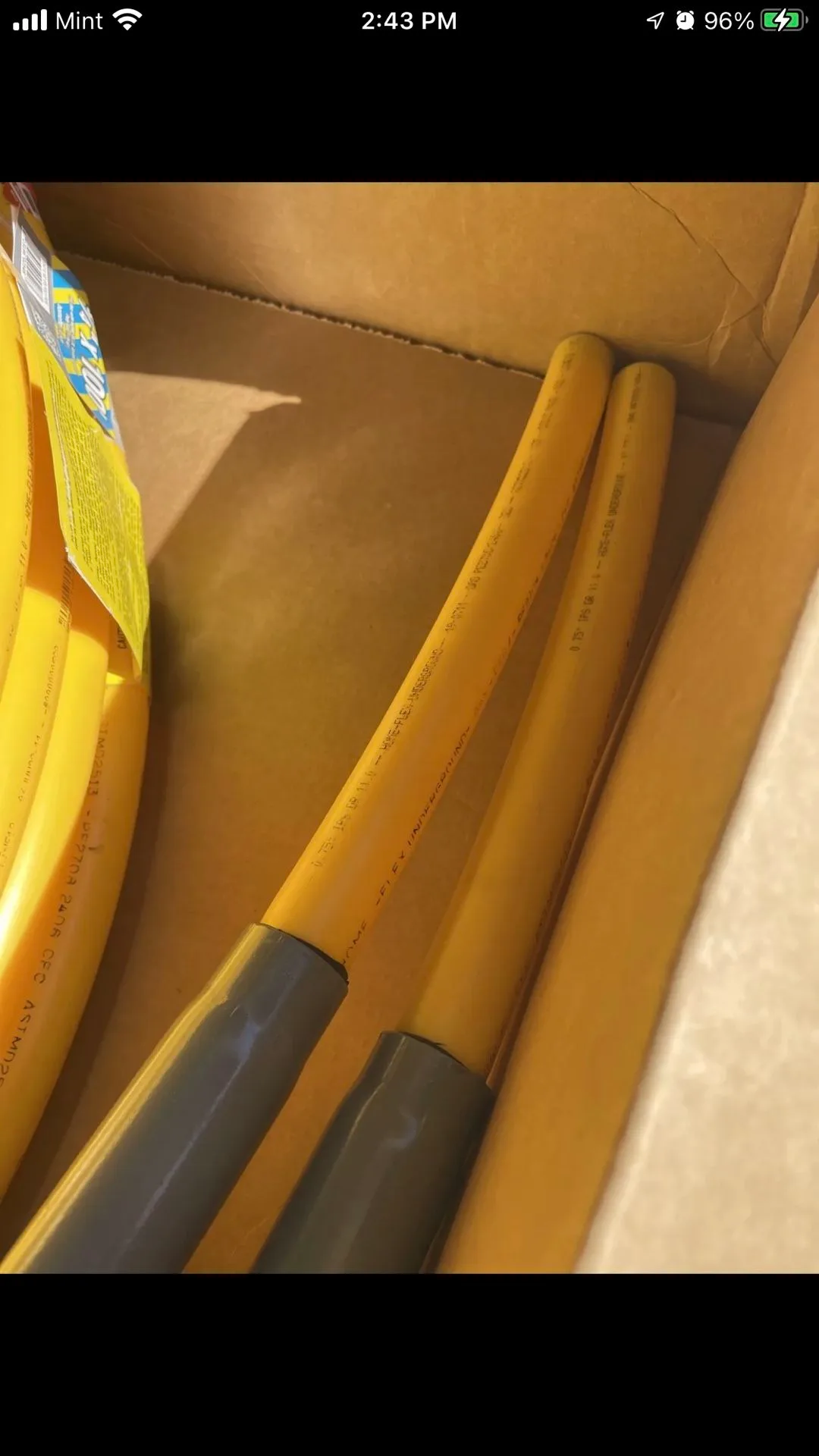 Home-Flex Polyethylene Gas Pipe Kit 3/4” x 100ft image indicator(4)