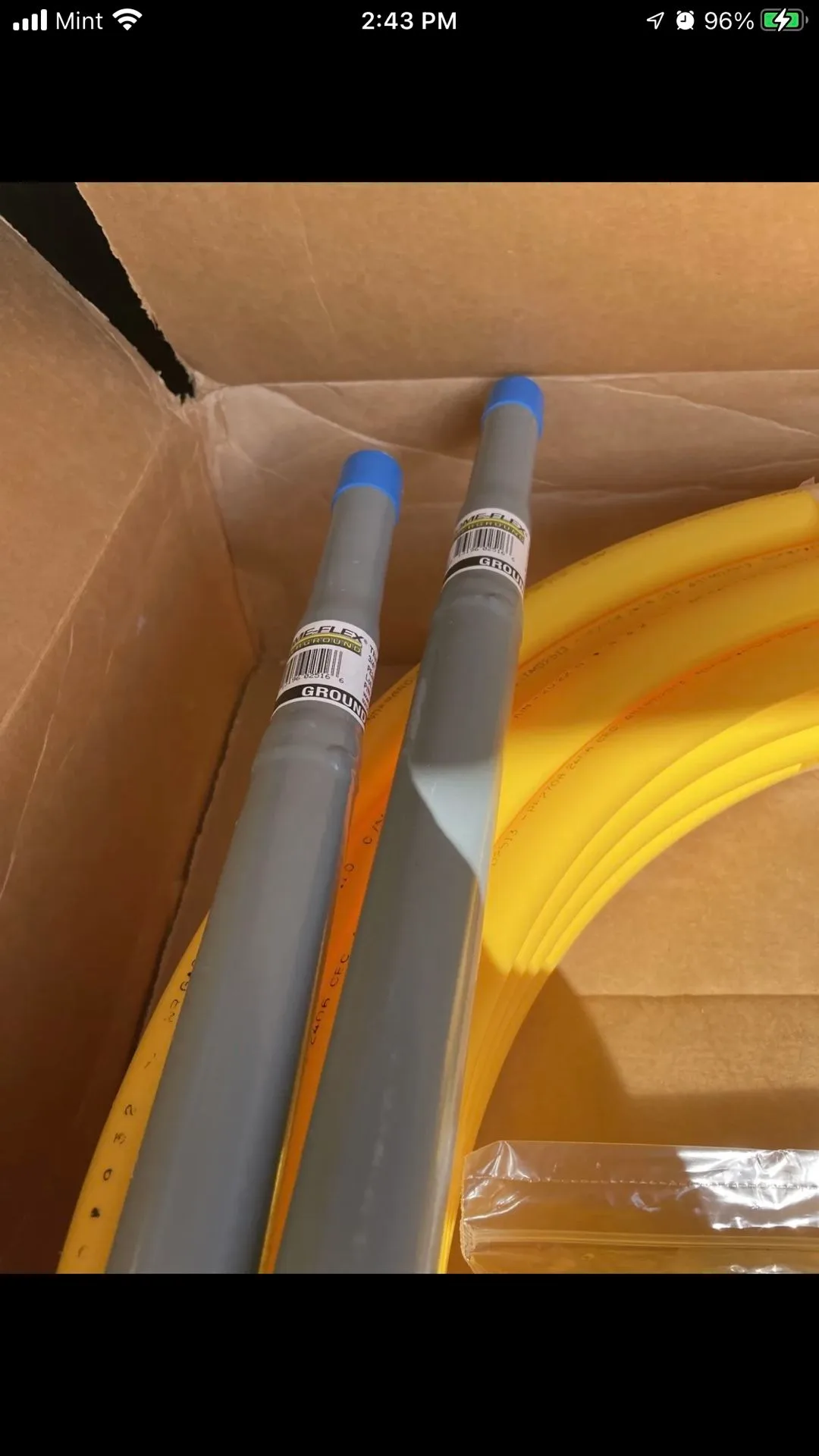 Home-Flex Polyethylene Gas Pipe Kit 3/4” x 100ft image indicator(5)