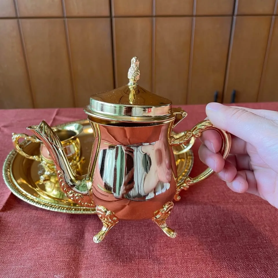 ✨ Exquisite Vintage Rococo Style Tea Set ✨ image indicator(9)