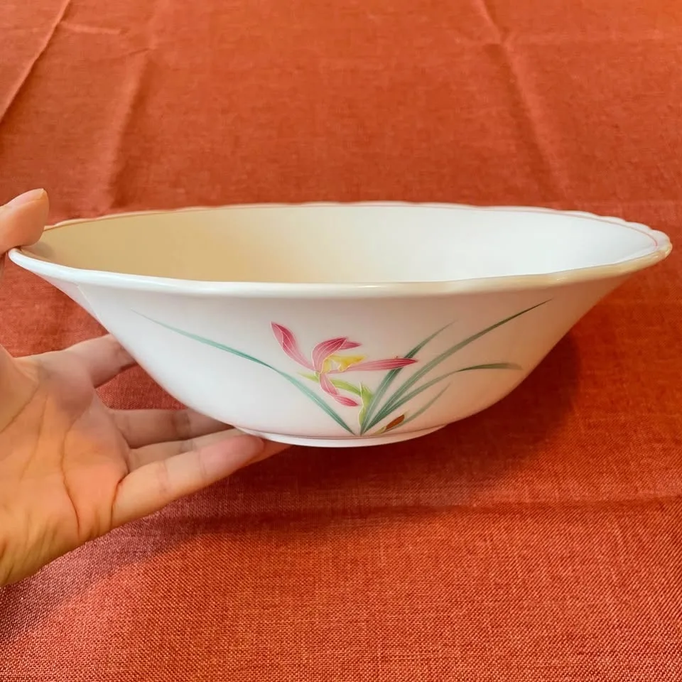 Vintage “Arita” Floral Porcelain Bowl by Koransha image indicator(7)