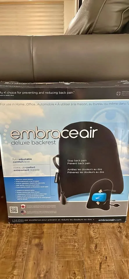 Embrace air backrest