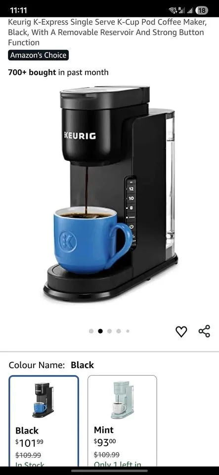 Keurig K-Express Coffee Maker - Like New