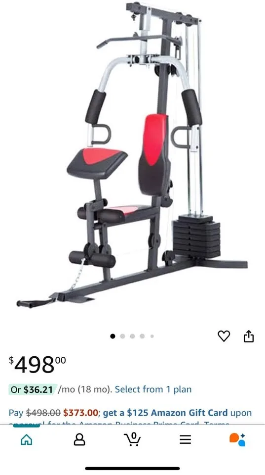 Weird home gym