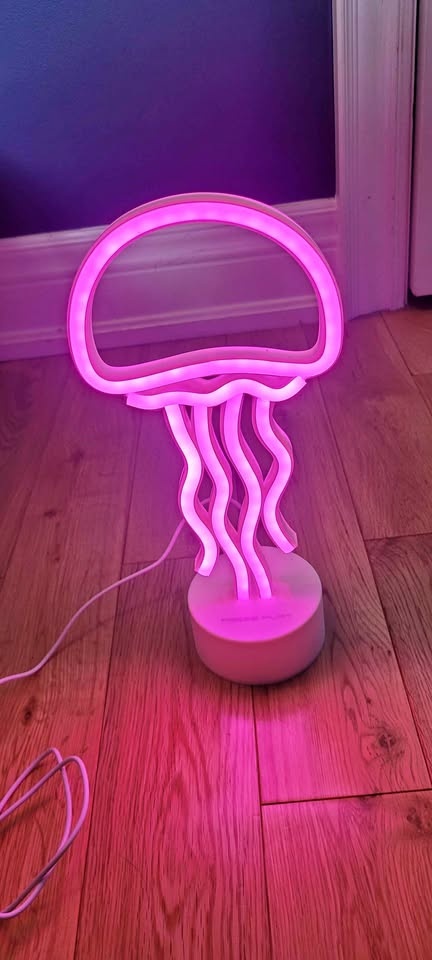 NEON JELLYFISH LIGHT
