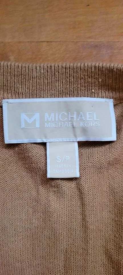 MICHAEL KORS LIGHT SWEATER/LONG SLEEVE SHIRT