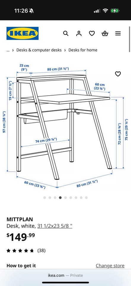 ikea mittplan desk - photo 4