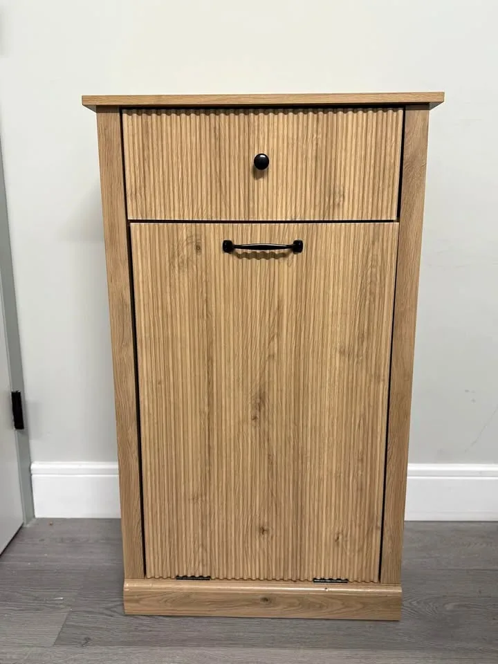 tilt out cabinet/ laundry hamper