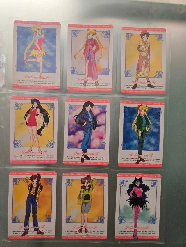 Sailor Moon R Cards