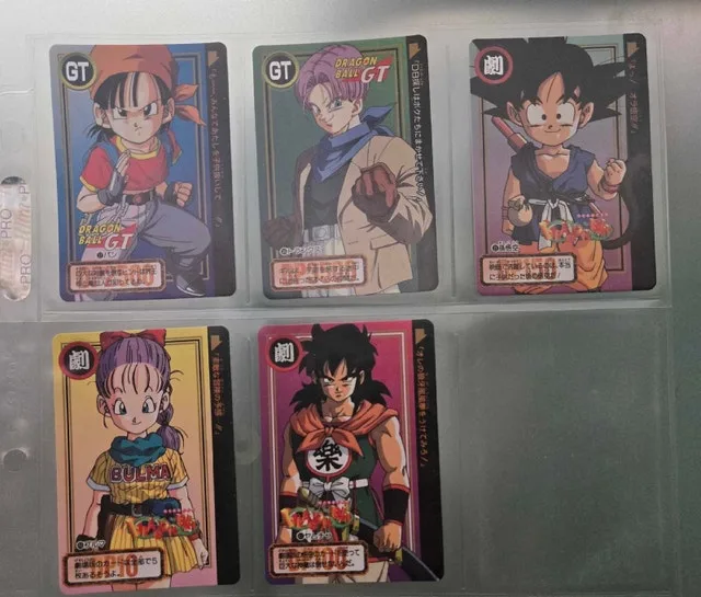 Dragon Ball GT Cards