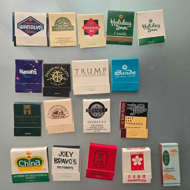 Vintage Matchbook Collection