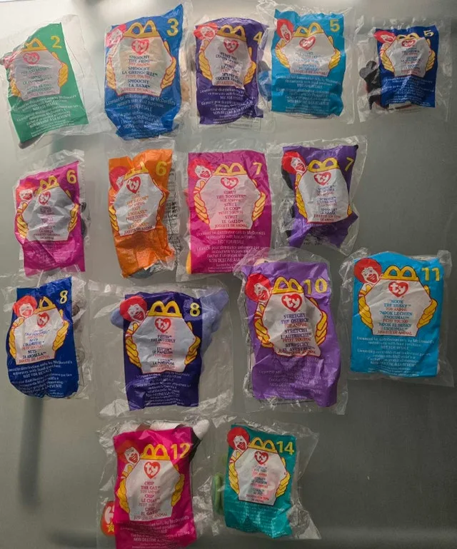 McDonald's Teenie Beanie Babies 2000