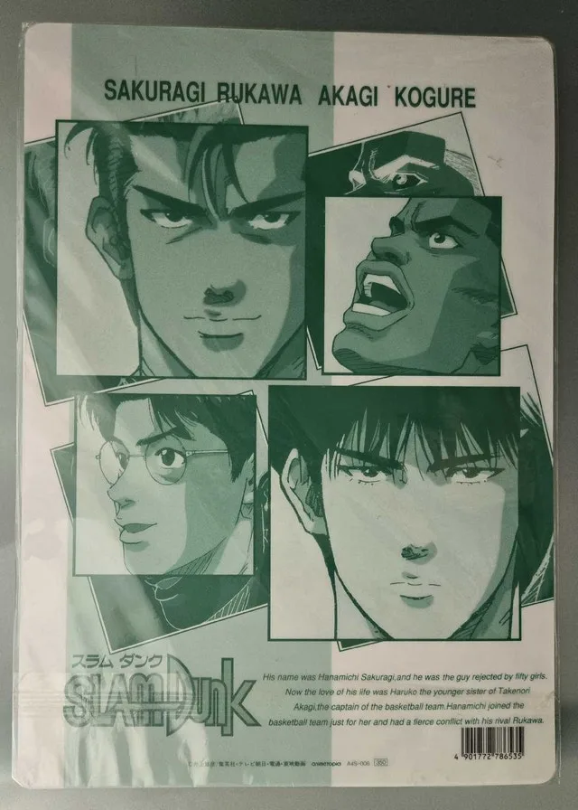 Slam Dunk Anime Plastic Sheet image indicator(2)
