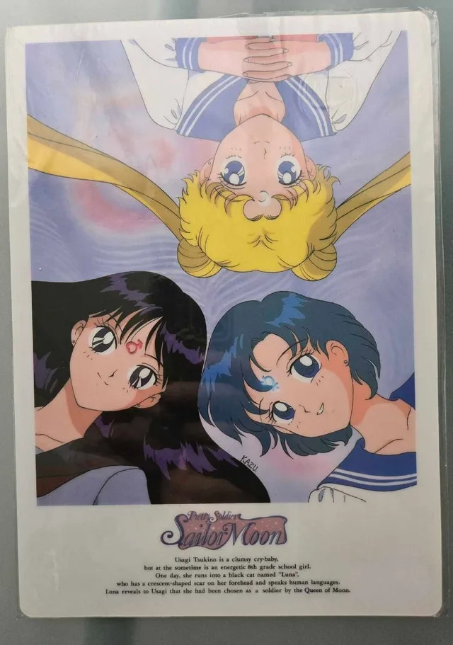 Sailor Moon plastic sheet