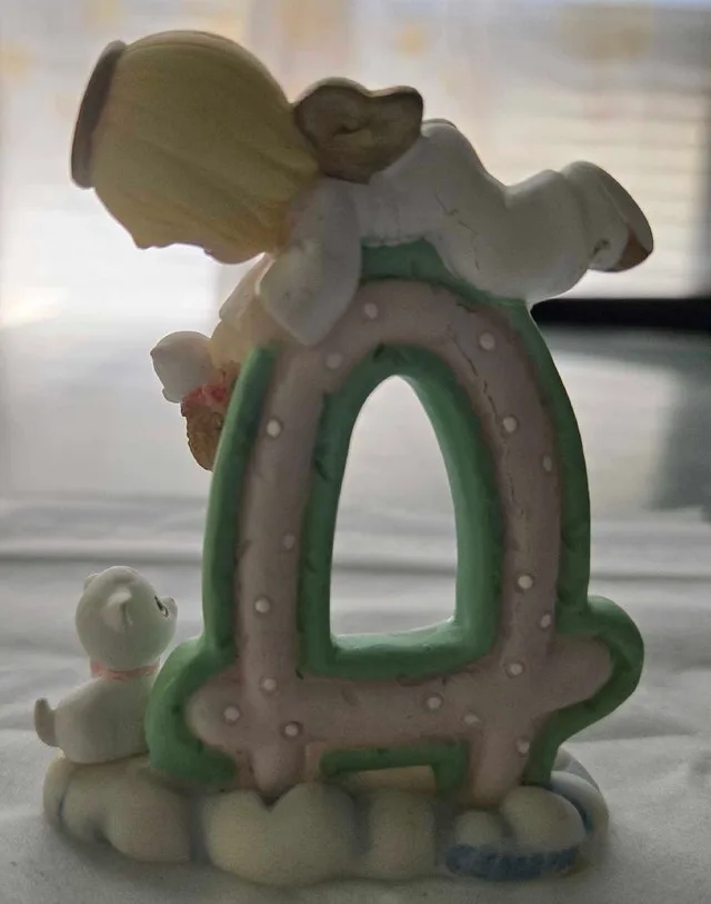 2 pieces Precious Moments Figurine (A and M) image indicator(2)