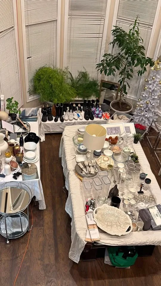 Indoor moving sale! Household items and furniture! By appt! Ever