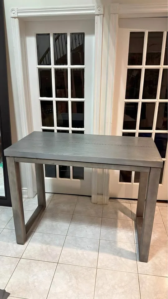 stern counter table (retail $350) metal top!