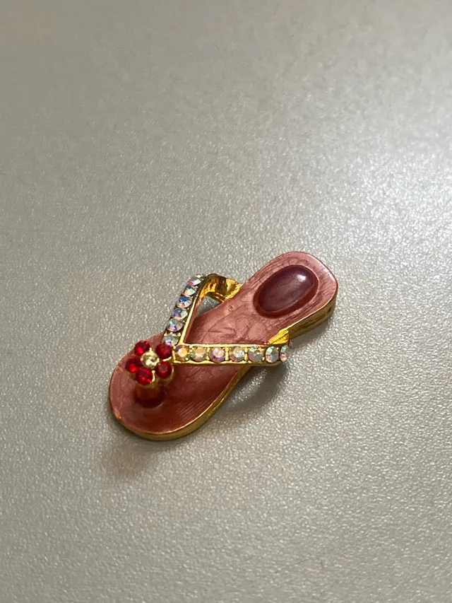 Vintage Sandal Pendant