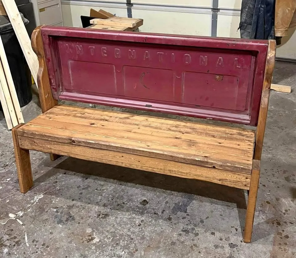 Custom made rustic indoor/outdoor furniture