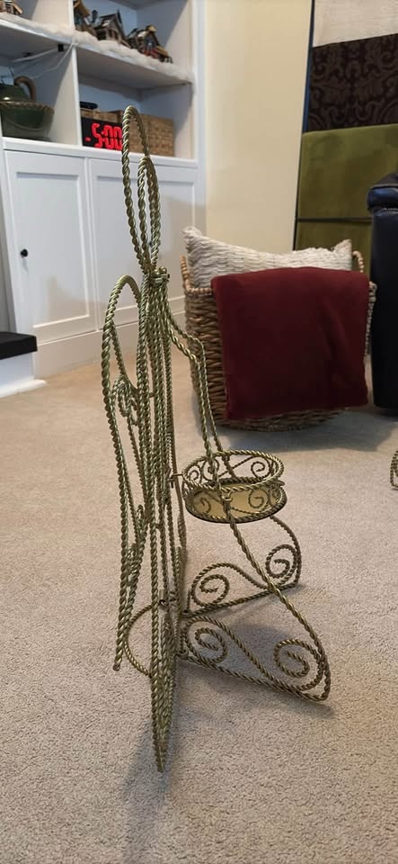 2 Vintage angel candle holder - photo 4