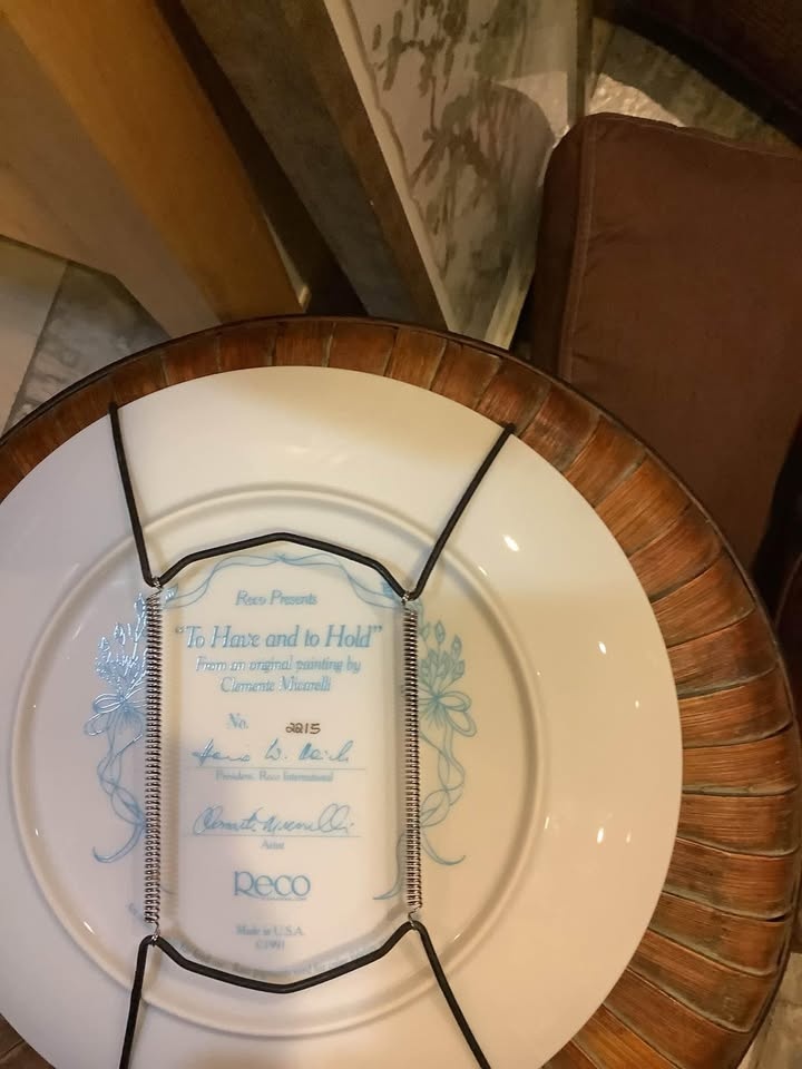 Decorative wedding plate - photo 2
