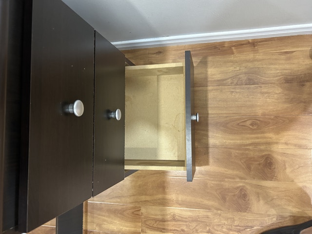 Wood study desk - photo 5