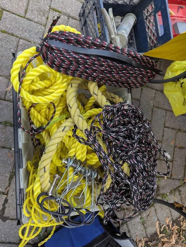 ropes various sizes