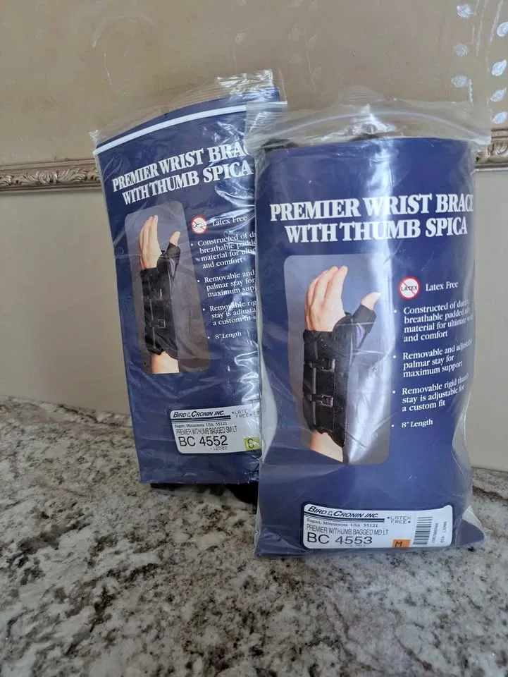 Bird & Cronin Premier Wrist Brace with Thumb Spica A and M