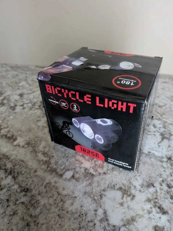 Headlamp / bicycle light rechargeable (read description) image indicator(3)