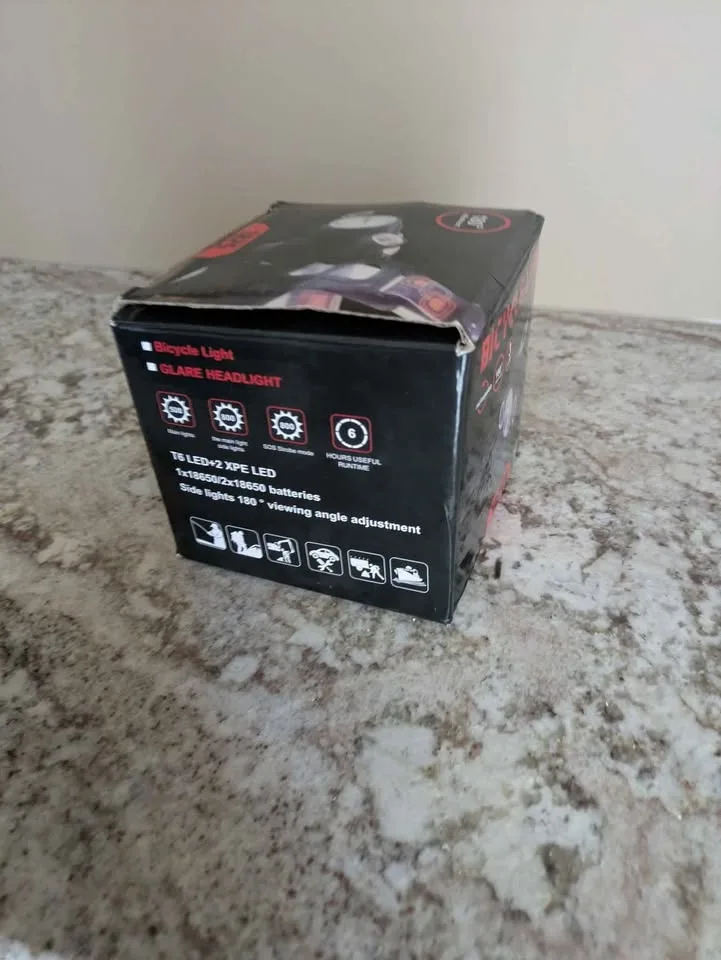 Headlamp / bicycle light rechargeable (read description) image indicator(4)