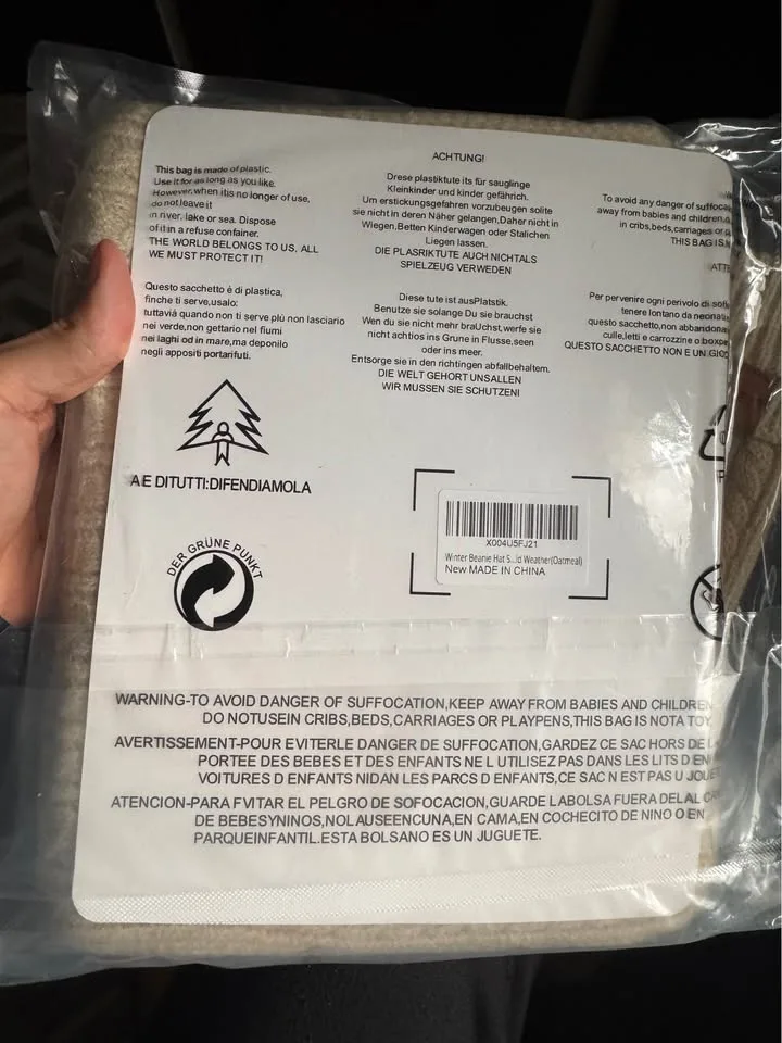 Winter Beanie Hat Scarf Gloves Set for Women image indicator(6)