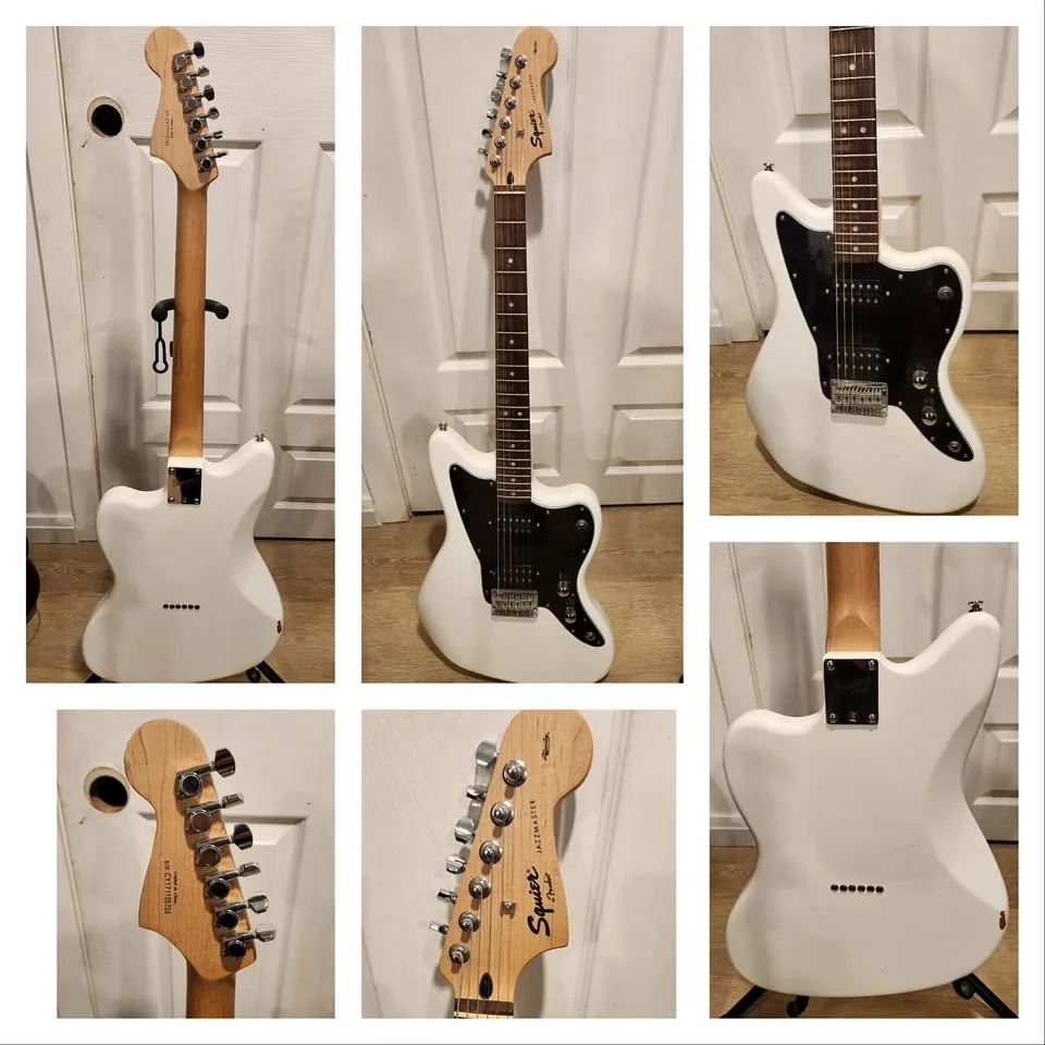 $250 Squier Jazzmaster HH - Arctic White