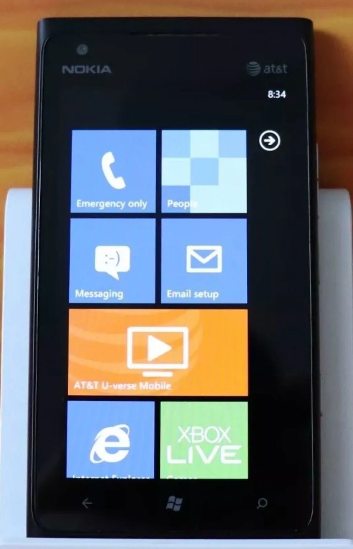 Nokia Lumia 900 Windows Phone AT&T - 16 GB Matte black