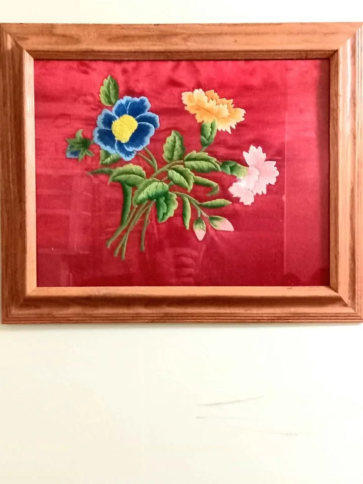 Antique Grandma Embroideries, Framed, $20 Each image indicator(3)