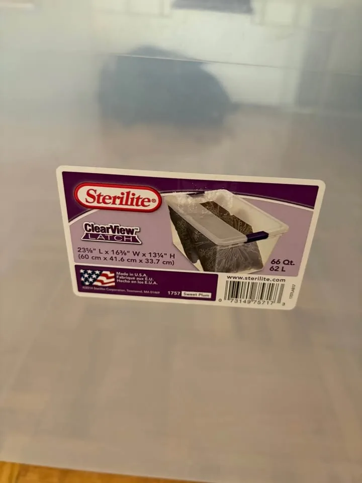 62L Plastic Storage Container image indicator(2)