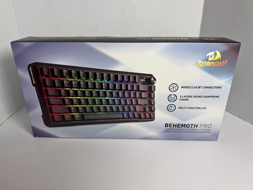Redragon K724 PRO Wireless Gaming Keyboard - Mint Mambo Switches - photo 4