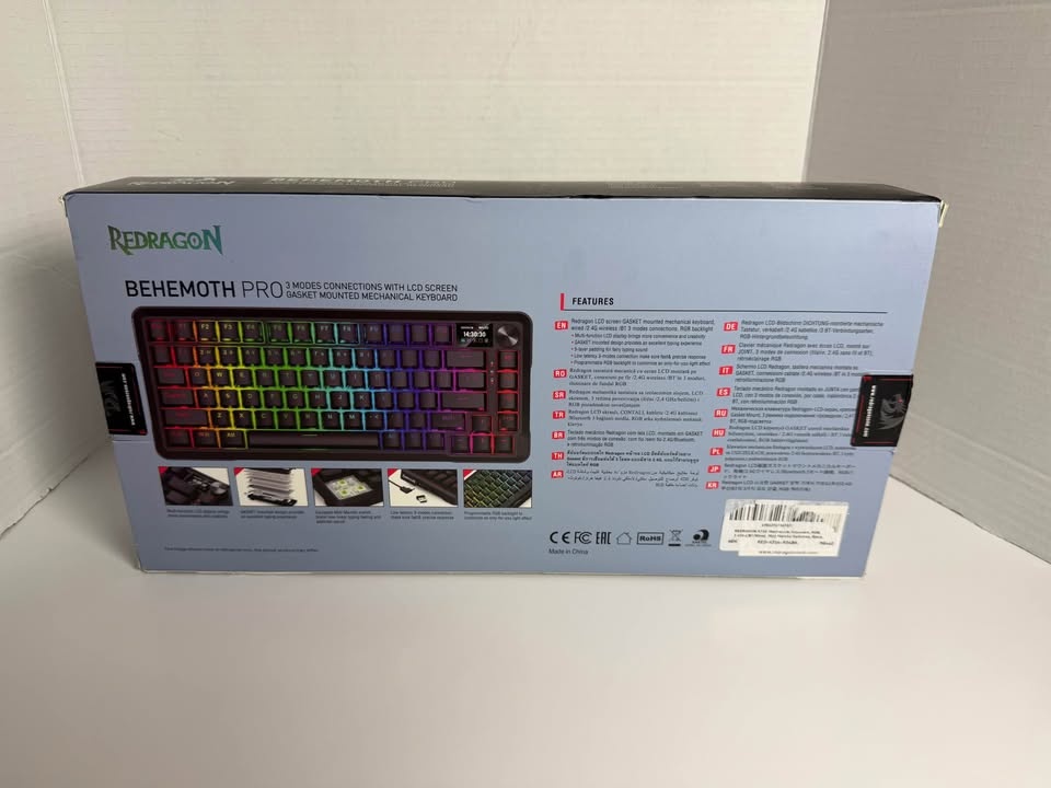 Redragon K724 PRO Wireless Gaming Keyboard - Mint Mambo Switches - photo 5
