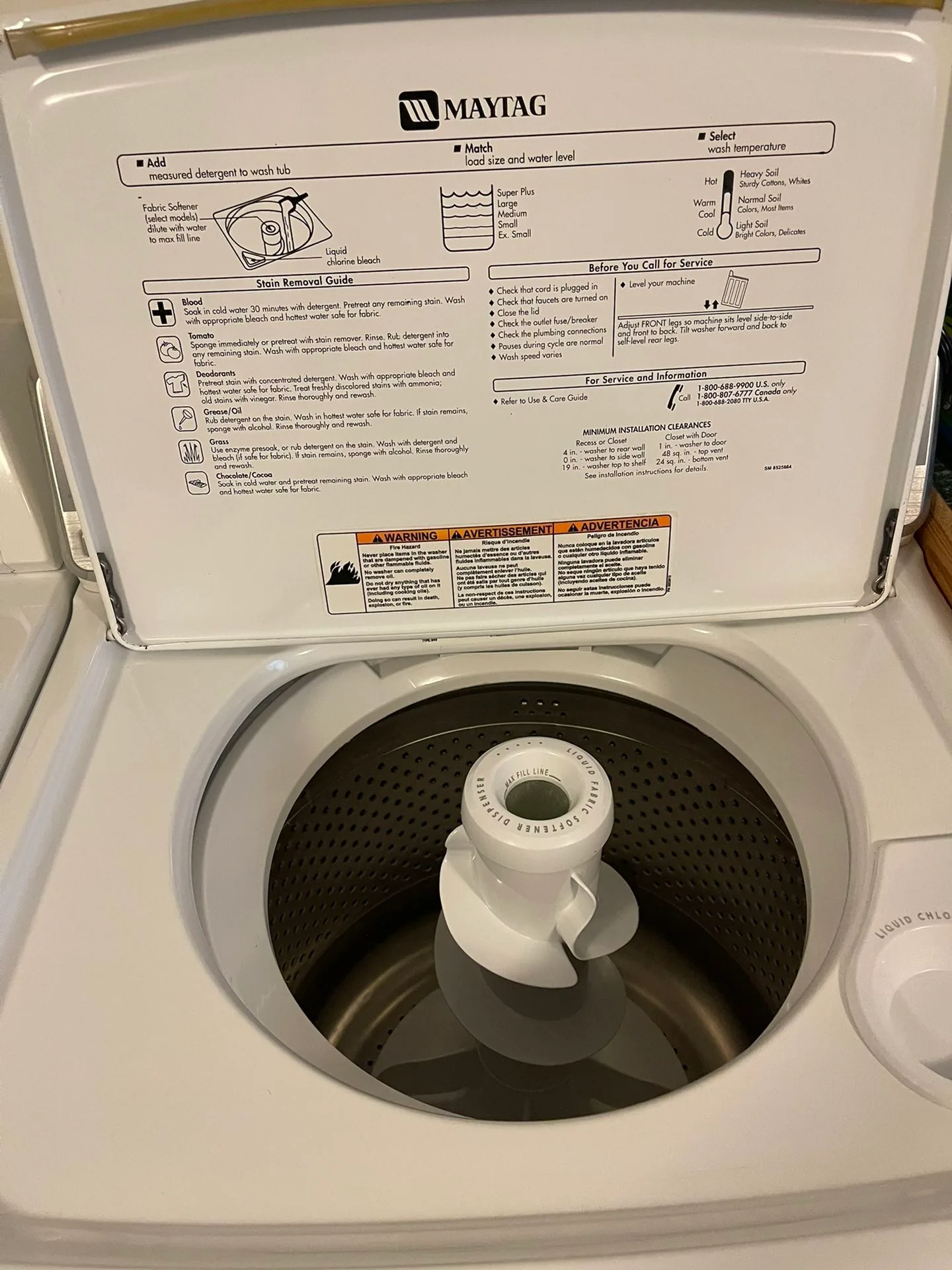 Washer & Dryer image indicator(2)
