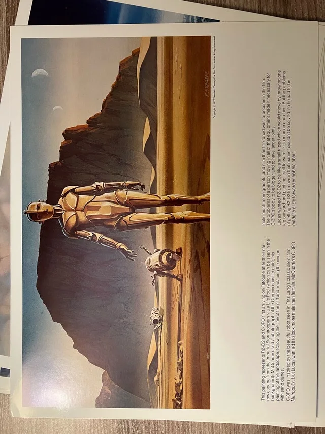 1977 Ralph McQuarrie Star Wars Portfolio image indicator(4)