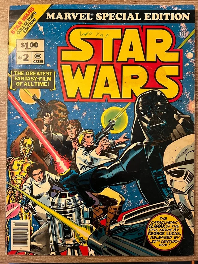 Star Wars Marvel Special Edition #1 & #2 (1977) Whitman image indicator(4)